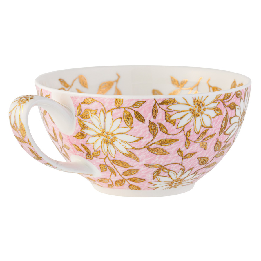 DNN78570981 Чашка чайная с блюдцем Dunoon Нуово 250 мл, розовая (5).jpg