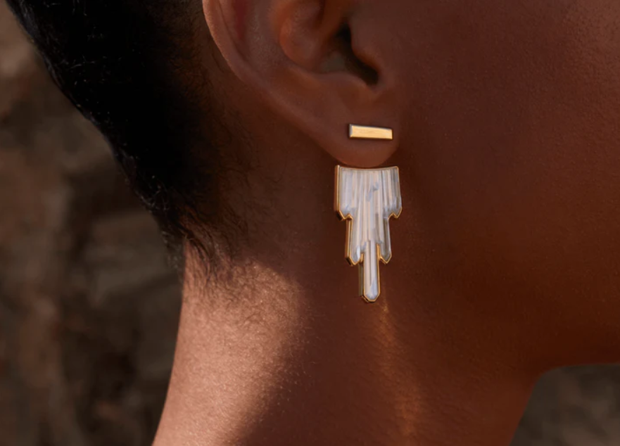 10831500 Серьги из 2-х частей белые Lalique Terramineral, позолота (3).png