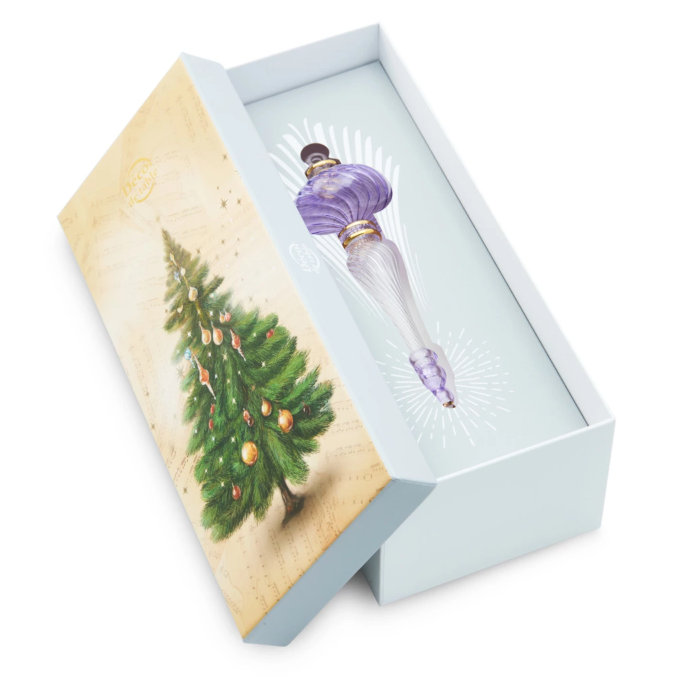 VNVEGF25 1-7 Игрушка елочная Décor de Table Манифико 20 х 5см, лавандовая, подарочная коробка (1).png