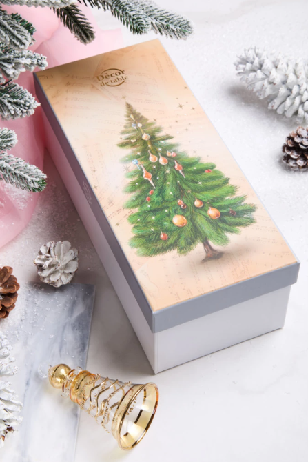 VNVEGF25 1-16 Игрушка елочная Décor de Table Ковьелло 16 х 6,5см, золотой, подарочная коробка (2).png