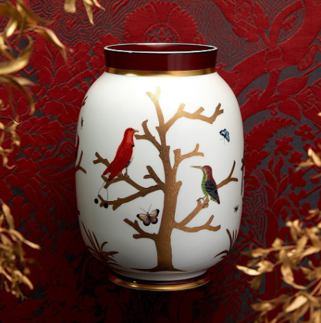 2488 8374 Ваза для цветов Bernardaud Aux Oiseaux (2).png