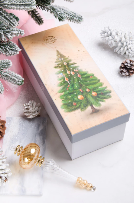 VNVEGF25 1-8 Игрушка елочная Décor de Table Манифико 20 х 5см, золотой, подарочная (2).png